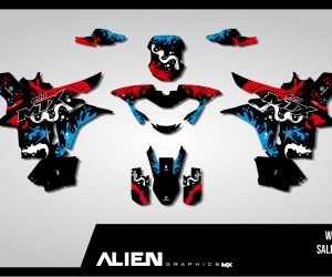 Kit déco CFMOTO 800MT-X / 1000MT-X – Design 6