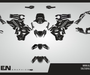 Triumph Tiger 1200 GT Explorer / Rally Explorer stickerset – Design 5