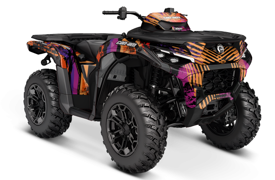 Can-Am Outlander G3 850 / 1000R SHORT Dekorkit – Design 1