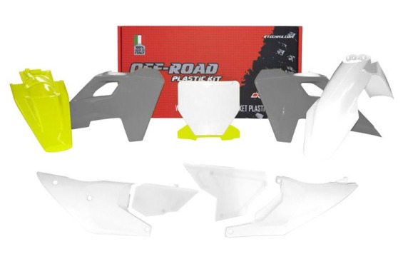 Zestaw plastików HUSQVARNA TC-FC 125-250-300-350-450 2023-2024 kolorystyka fabryczna 2024