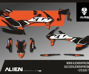 KTM SMC-R / Enduro R – zestaw oklein, Design 2