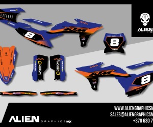 KTM Full Graphic Kit - Design 28