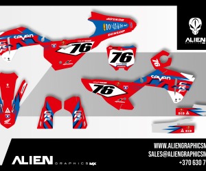 HONDA Full Graphic Kit - Design 12