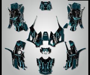 YAMAHA Grizzly 700 2016-2024 Design 1