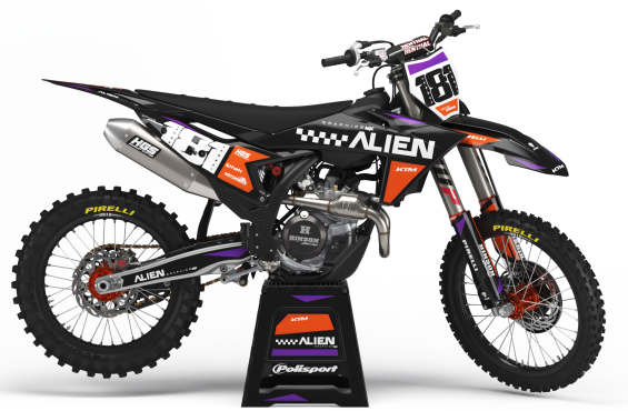 KTM Full Graphic Kit - Design 10