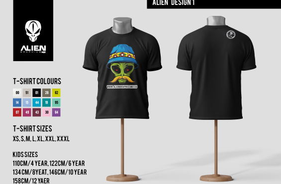 T-Shirt Alien 1