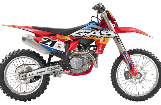GASGAS Volledig motorstickerset - Design 8