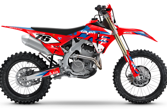 HONDA Volledig motorstickerset - Design 12