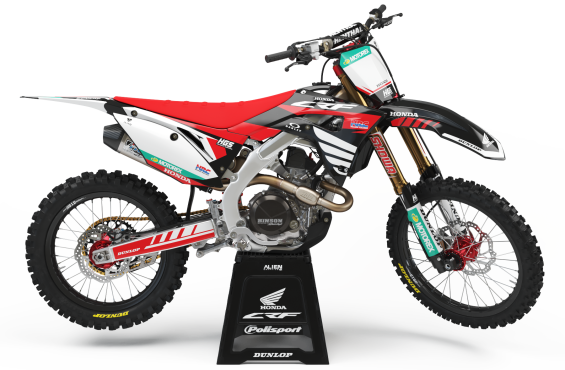 HONDA Volledig motorstickerset - Design 6