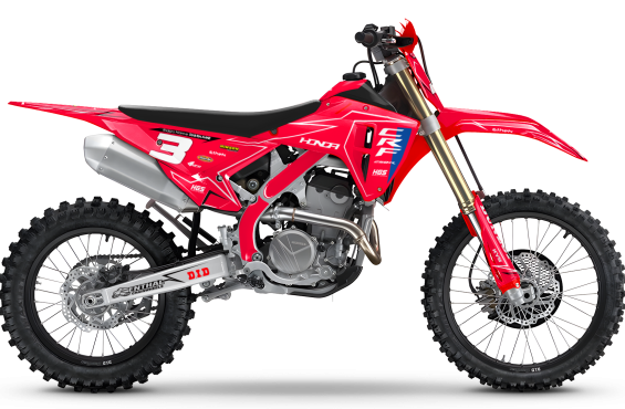HONDA Volledig motorstickerset - Design 8