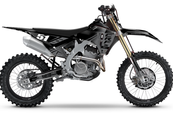 HONDA Volledig motorstickerset - Design 9