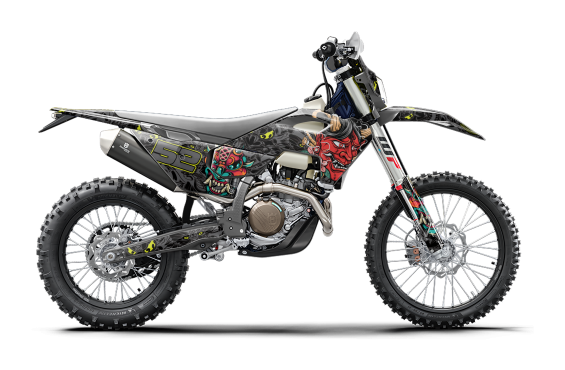 HUSQVARNA Volledig motorstickerset - Design 13