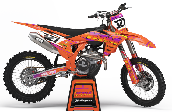 KTM Volledig motorstickerset - Design 6
