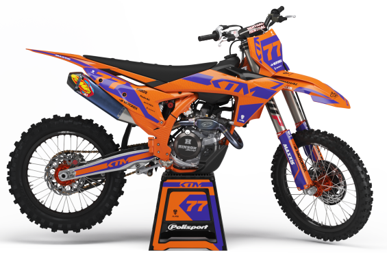 KTM Volledig motorstickerset - Design 7