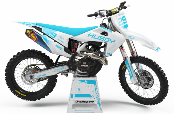 HUSQVARNA Volledig motorstickerset - Design 2