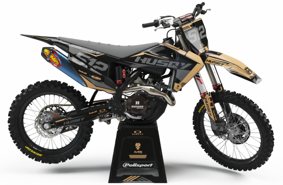 HUSQVARNA Volledig motorstickerset - Design 8