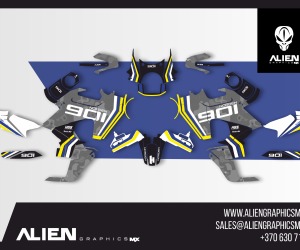 HUSQVARNA NORDEN 901 Full Graphic Kit - Design 2