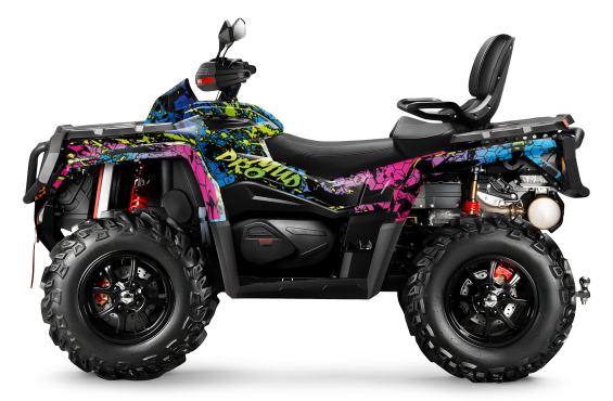 AODES Volledig motorstickerset - Design 1