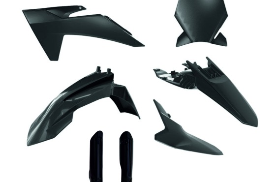 KTM SX 65 2024-2025 Plastic Kit Black