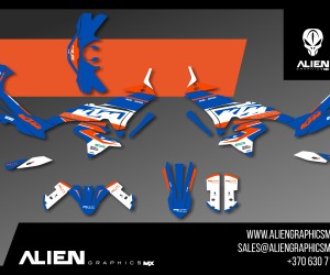 KTM 790 - 890 ADVENTURE-R 2023-2026 Kit déco complet Design 3