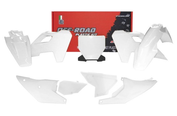 HUSQVARNA TC/FC 125-250-300-350-450 2023-2024 / FC 250-450 Rockstar Edition 2022-2023 / TX/FX 300-350-450 2023-2024 / FS 450 2023-2024 WHITE
