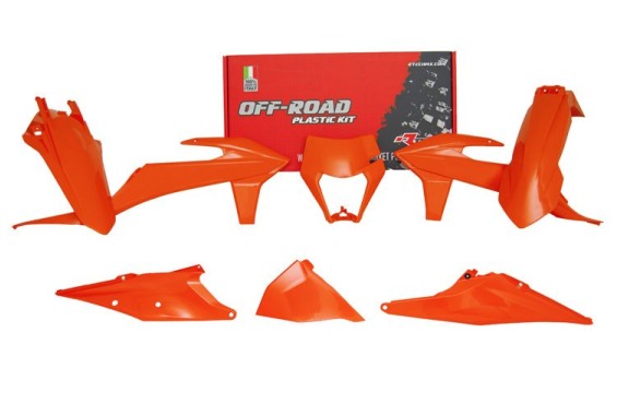 EXC/EXCF/XC-W/XCF-W 125-500 2020-2022 Plastic Kit Orange