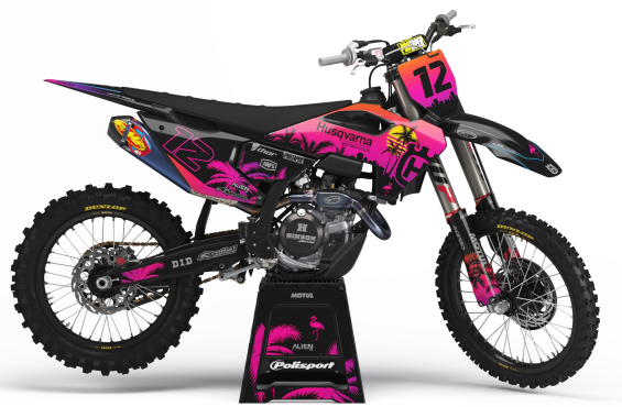 HUSQVARNA Full Graphic Kit - Design 7