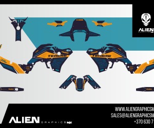 Yamaha Ténéré 700 Graphics Kit – Design 4