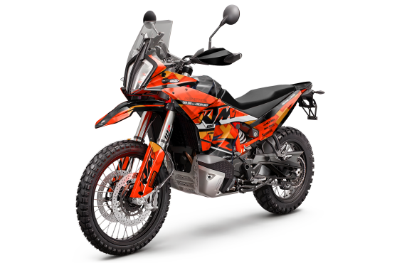 KTM 790 / 890 Adventure ir Adventure R 2023–2026 lipdukų komplektas – Design 7