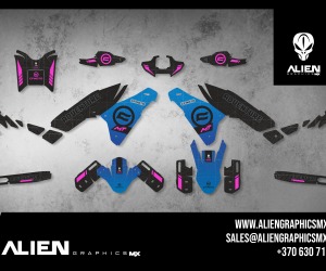 Kit déco CFMOTO 450MT – Design 2