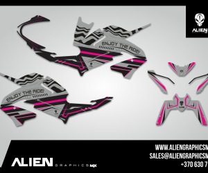 Kit déco CFMOTO 800NK – Design 6