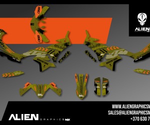KTM 790 - 890 ADVENTURE-R 2023-2026 Full Graphic Kit Design 2