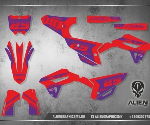 HONDA Full Graphic Kit - Design 3