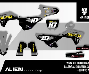 HONDA Full Graphic Kit - Design 16