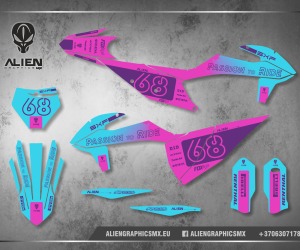 KTM Full Graphic Kit - Design 4