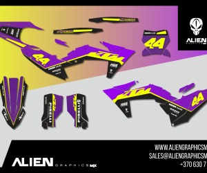 KTM Full Graphic Kit - Design 13
