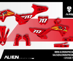 HONDA Full Graphic Kit - Design 10