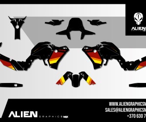 Yamaha Ténéré 700 stickerset – Design 7