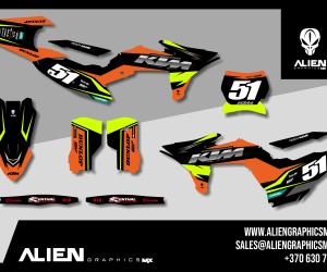 KTM Kit déco complet - Design 23