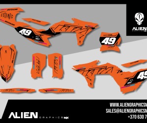 KTM Kit déco complet - Design 21