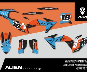 KTM Kit déco complet - Design 14