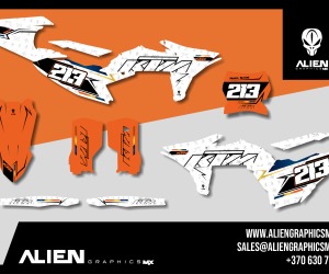 KTM Kit déco complet - Design 18