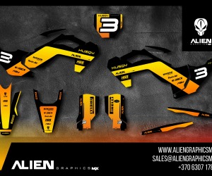HUSQVARNA Kit déco complet - Design 4