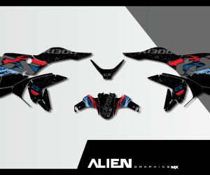 BMW R 1300 GS Volledig motorstickerset - Design 1