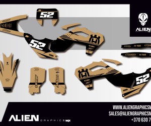 HUSQVARNA Full Graphic Kit - Design 20