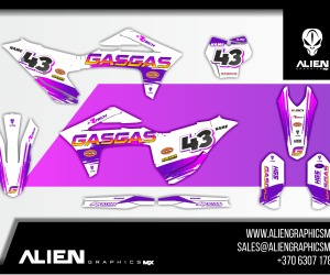 GASGAS Kit déco complet - Design 2