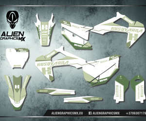 HUSQVARNA Kit déco complet - Design 1