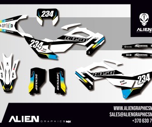 HUSQVARNA Kit déco complet - Design 22