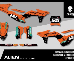 KTM Full Graphic Kit - Design 27