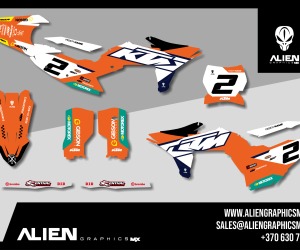 KTM Kit déco complet - Design 24